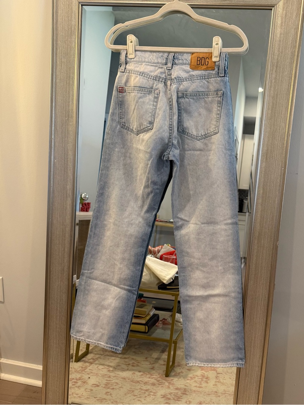 BDG by Urban Outfitters Light Wash Straight Leg Jeans - Women's - Picture 3 of 4